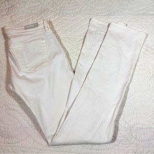 AG | White skinny jeans